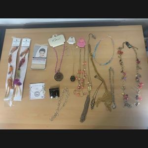 Costume Jewelry and Hair Accessories Lot